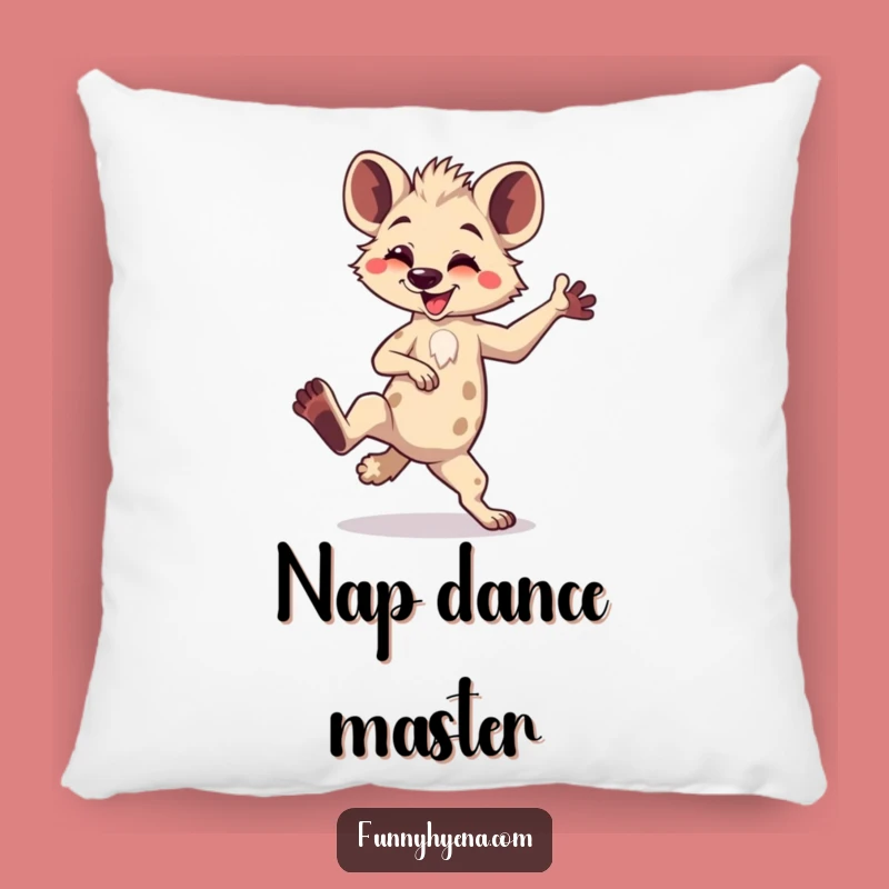 Funny Kawaii Hyena Dance Pillow - Cozy Cushion with Comical Pose Gift