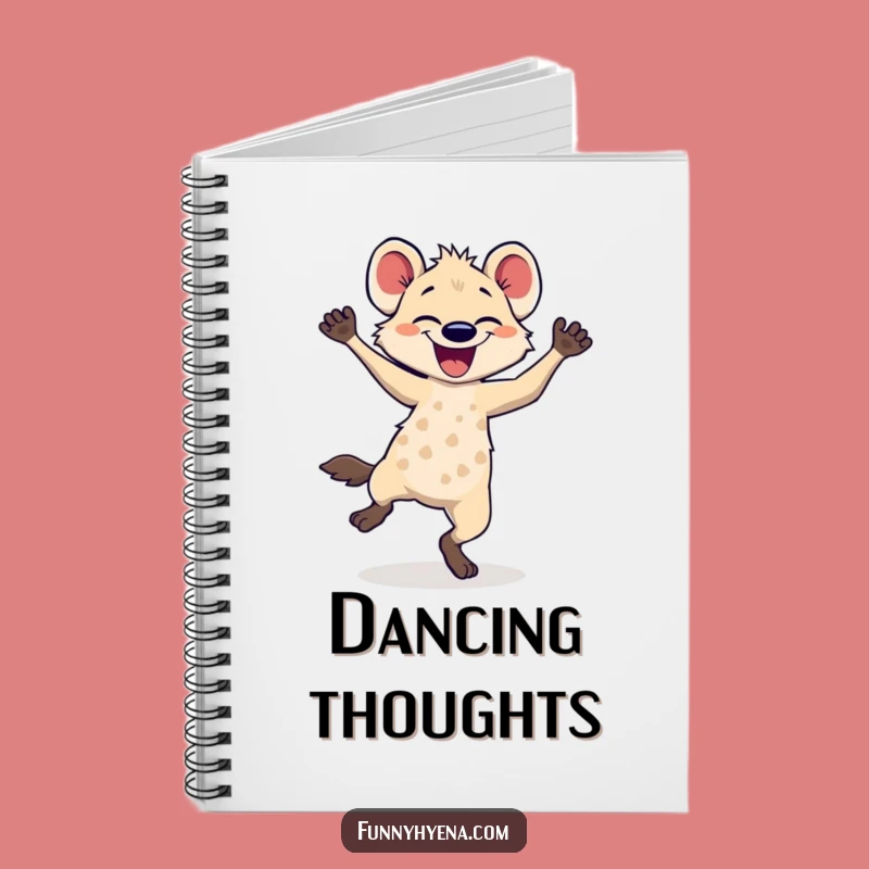 Funny Hyena Dancing Notebook: Jot Down Your Grooves and Ideas
